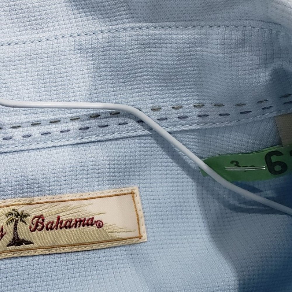 Tommy Bahama - LIGHT BLUE Long Sleeve Shirt - Picture 2 of 2